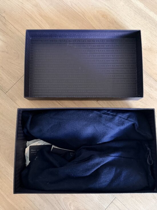 PRADA Calfskin Ecru Suede Mules Size 12 (FITS LIKE 13) main image 5